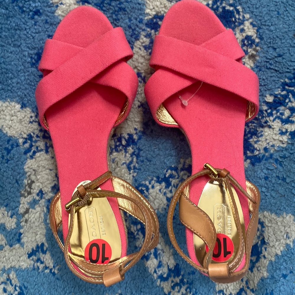 Womens New Coach Shoes Sz 10